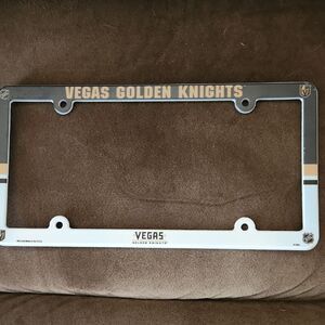 5/$15 Wincraft Black and Gold Vegas Golden Knights Accent Frame